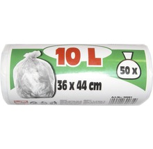 Role s padesáti pytli na odpadky o objemu deset litrů a velikosti 36 x 44 centimetrů