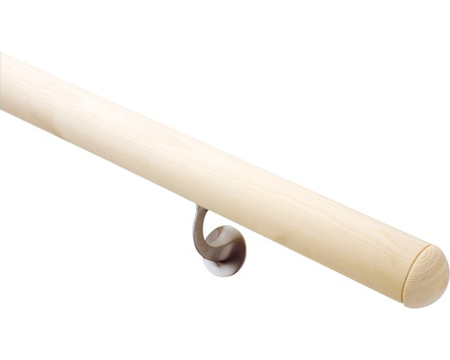 Dřevěné madlo se držákem