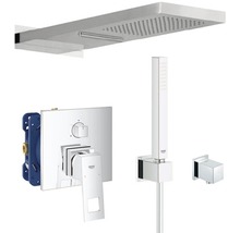 Sprchový systém Grohe Rainshower s hlavovou sprchou, ruční sprchou a termostatem
