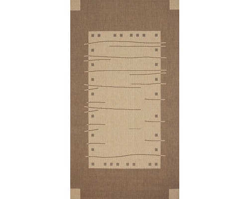 Kusový koberec KERALA 514/75 hnědo-béžový 60x110 cm