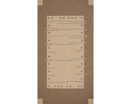 Kusový koberec KERALA 514/75 hnědo-béžový 80x150 cm