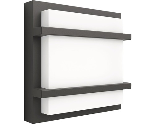 Obdélníkové nástěnné svítidlo se světelným výstupem nahoru a dolů