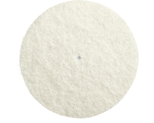 Plstěný kotouč s centrálním otvorem
