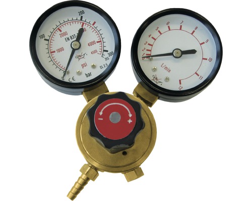 Redukční ventil se dvěma manometry