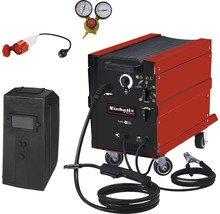 Svářečka Einhell se svářečskou maskou, redukčním ventilem a zástrčkou