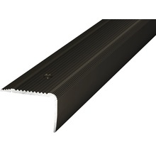 ALU schodový profil NOVA bronz 1m 30x20mm šroubovací (předvrtaný)-thumb-0