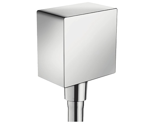 Čtvercová sprchová hlavice z kovu