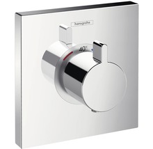 Logo Hansgrohe na termostatické nástěnné baterii