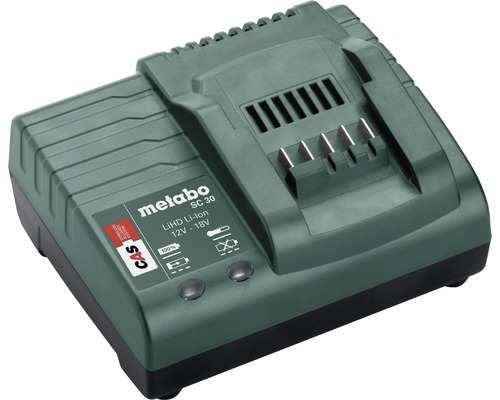 Nabíječka akumulátorů Metabo SC 30 pro 12 V až 18 V LiHD akumulátory