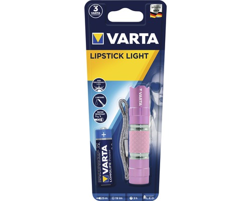 Varta Lipstick Light, včetně baterie a popruhu