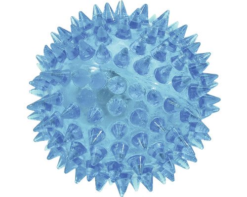 Hračka pro psy Dog Fantasy míček LED modrá 6 cm