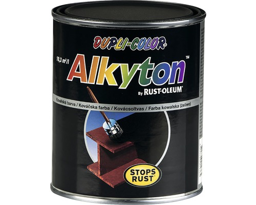 Alkyton barva s kovářským efektem 0,75 l černá 7319