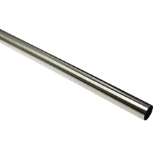 Záclonová tyč Windsor Ø 25 mm vzhled ušlechtilá ocel 240 cm
