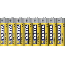 Osm baterií Varta Superlife AA