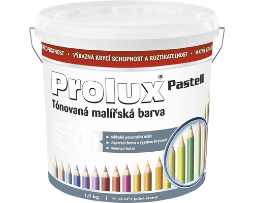 Barva Prolux Pastell 0100 bílá 1,5 kg-0