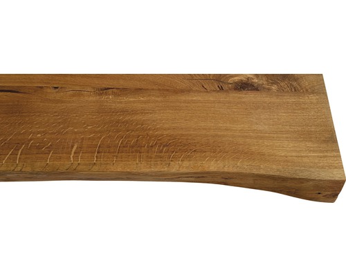 Dřevěná deska z dubu s okrajem stromu