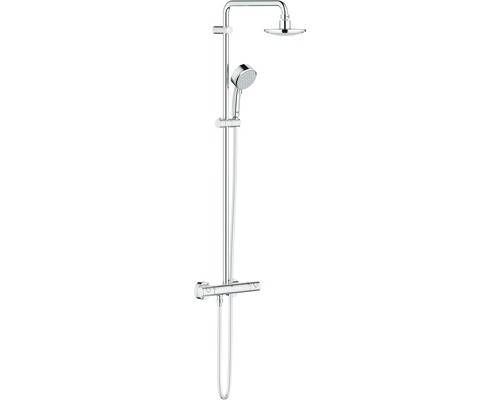 Sprchový systém s termostatickou baterií Grohe Tempesta Cosmopolitan 27922000 Sprchový systém s hlavovou a ruční sprchou