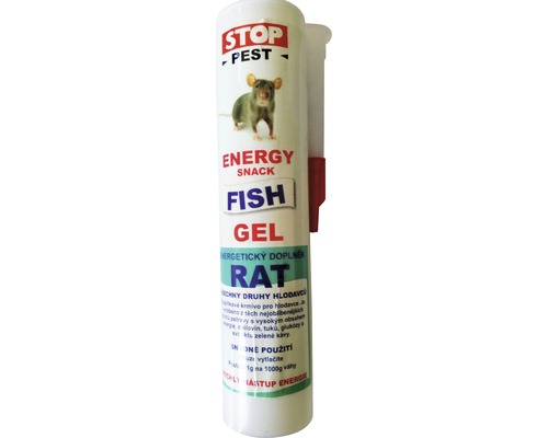 ENERGY GEL FISH RAT (potkan) kartuše 230 g