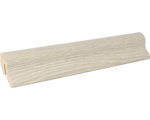 Podlahová lišta MDF 22 x 40 x 2600 mm B516 dub žíhaný Podlahová lišta s dřevěnou strukturou