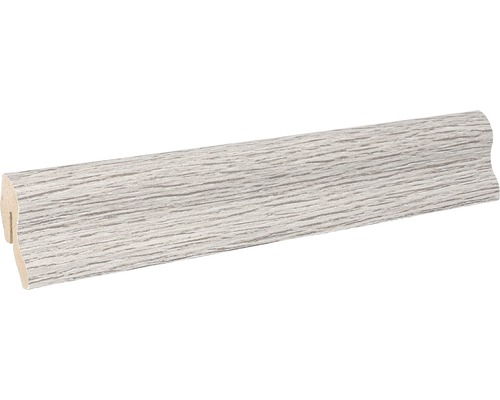 Podlahová lišta MDF 22 x 40 x 2600 mm B500 dub šedý Dřevěná podlahová lišta s kresbou dřeva