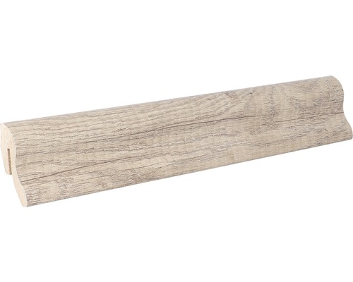 Podlahová lišta MDF 22 x 40 x 2600 mm B546 dub tesaný Podlahová lišta s dřevěnou strukturou