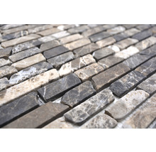 Mozaika z přírodního kamene MOS Brick 476 30,5x32,5 cm hnědá-thumb-6