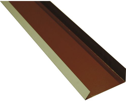 Rohový prvek okraje střechy z kovu