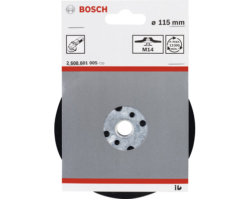 Logo Bosch. Řezný kotouč o průměru 115 mm.
