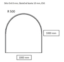 Ochranné sklo tl. 8 mm pod kamna 100x100 xm-thumb-0