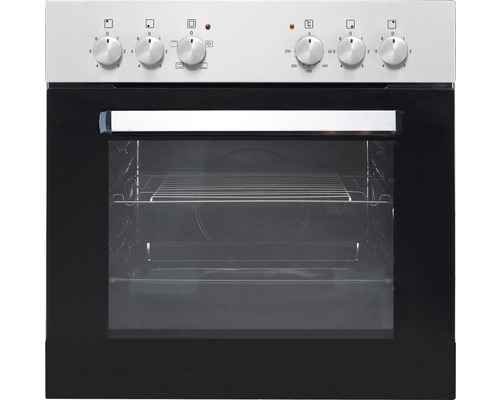 Trouba s ovládacími knoflíky a dvířky trouby