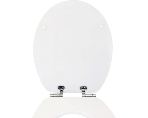 WC sedátko z plastu s kovovými panty