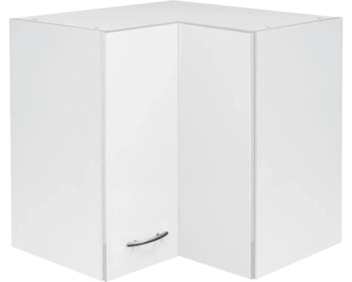 Rohová kuchyňská skříňka horní Flex WellPalmaria/Wito šířka 60 cm bílá