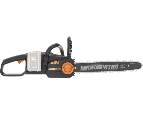 Akumulátorová řetězová pila Worx Nitro se 40 volty a délkou řezu 40 centimetrů