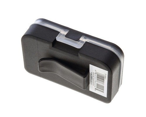 Černý kufrík na náradí s klipem