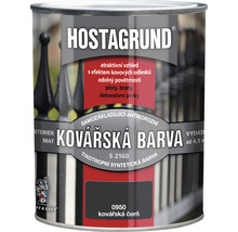 Barva na kov HOSTAGRUND S2160 černý 0950 0,6 l