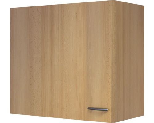 Kuchyňská skříňka horní s dvířky Flex Well Nano/Ischia šířka 60 cm dekor buk Závěsná skříňka s dvířky a úchytkou