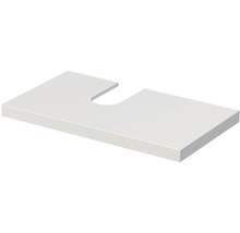 Deska pod umyvadlo Intedoor Landau barva 01 bílá 90 cm s otvorem vlevo pro umyvadlo Makira-thumb-0