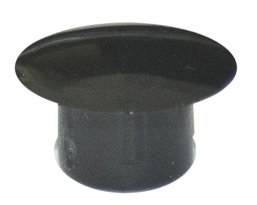 Zátka 5 x 8 mm, černá, plast, 100 kusů