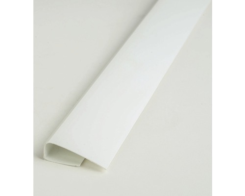 Profil pro plastové palubky začáteční a koncový 3000 x 35 x 10 mm bílý-0