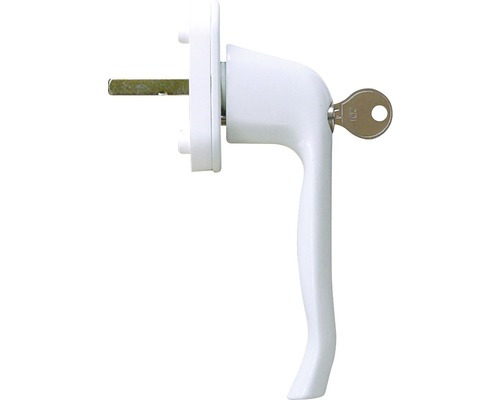 Okno klika s klíčem pro zajištění oken