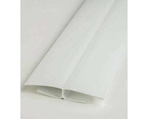 Profil pro plastové palubky spojovací 3000 x 50 x 10 mm bílý Plastový H-profil pro stavební aplikace
