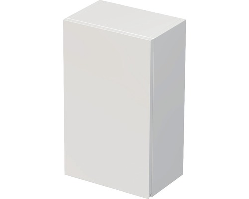 Závěsná koupelnová skříňka Intedoor Landau bílá 35 cm pravá