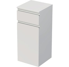 Závěsná koupelnová skříňka Intedoor Landau bílá 35 cm levá se zásuvkou-thumb-0