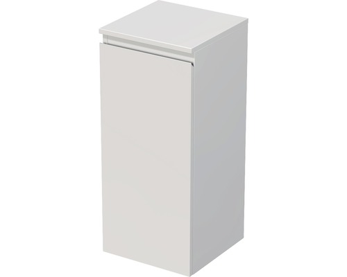 Závěsná koupelnová skříňka Intedoor Landau bílá 35 cm s košem