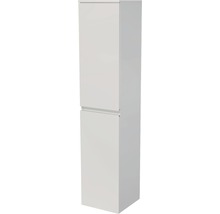Závěsná koupelnová skříňka Intedoor Landau bílá 35 cm levá s košem-thumb-0