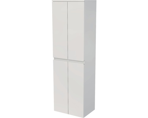 Závěsná koupelnová skříňka Intedoor Landau bílá 50 cm čtyřdvéřová