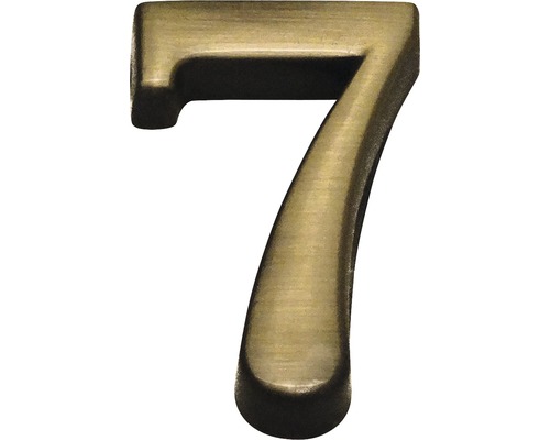 Domovní číslo "7", Výška 5 cm, OFS