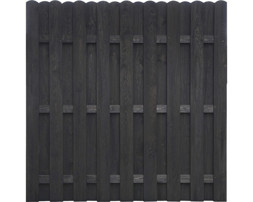 Dřevěný plot Dieter 180 x 180 cm antracit