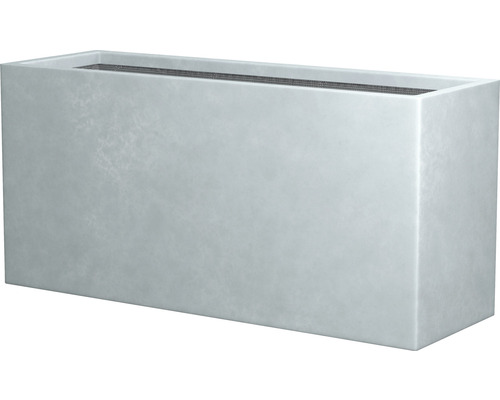 Truhlík umělý kámen Lafiora Emilia 95 cm světle šedý