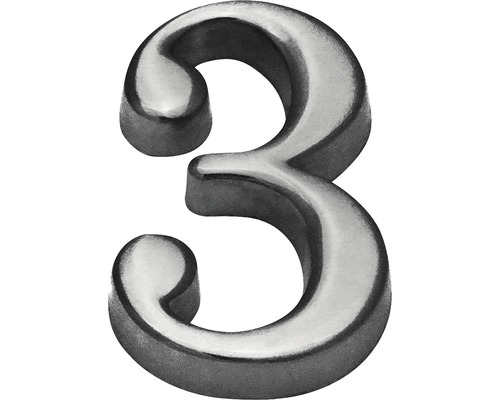 Domovní číslo "3", ONS, výška 5 cm